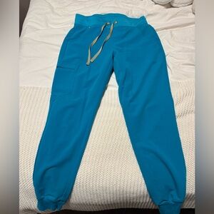 Figs Scrub Set-Electric Blue